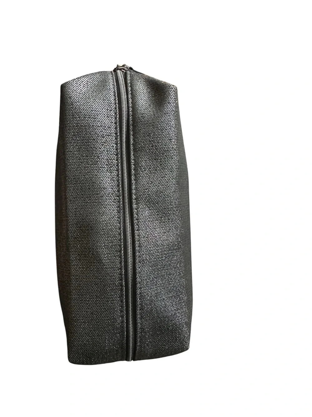Coach Black Fragrance Logo Pouch with Gold Print